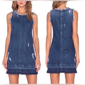 KUT from the Kloth Women's Christina Distressed Denim
Minidress L Versatile